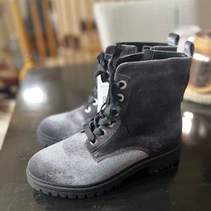 Mossimo Velvet Boots